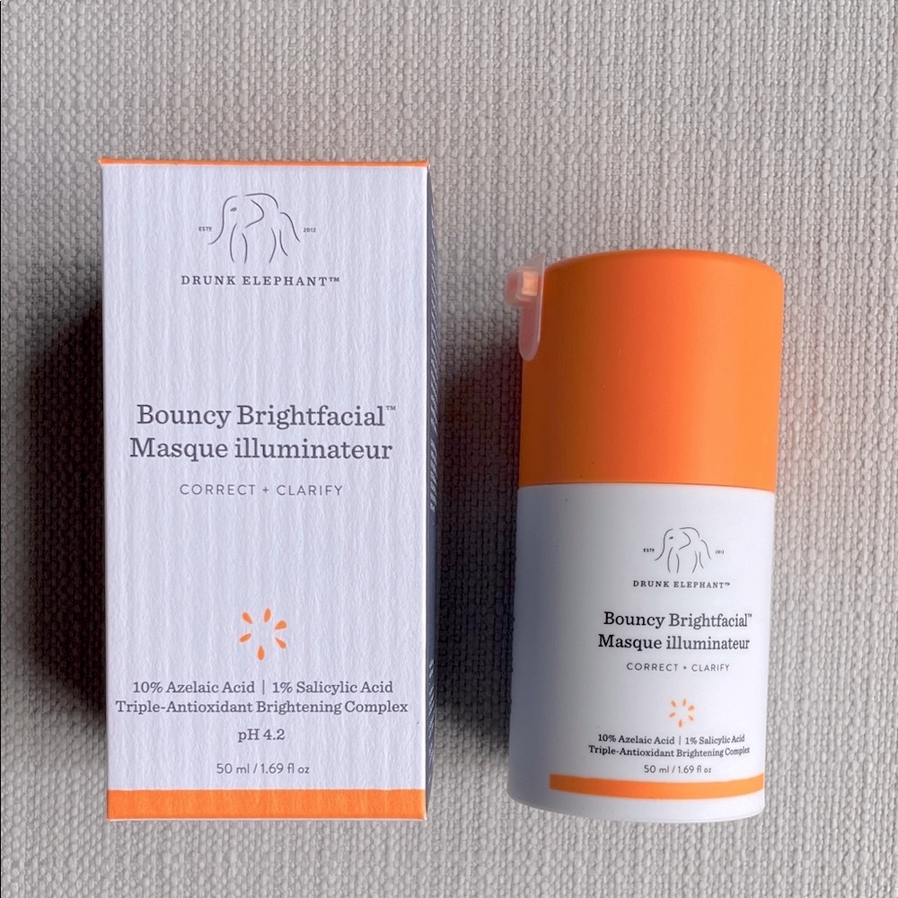 Drunk elephant Bouncy Brightfacial Brightening Mask